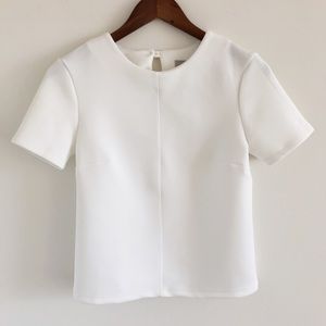 🆕 ASOS Neoprene Short Sleeve Top US Size 0